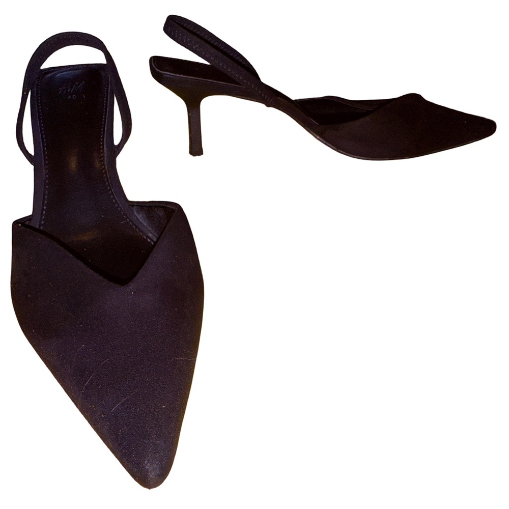 NEW Size 8 1/2 H&M Cute Black Kitten Heels